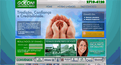 Desktop Screenshot of goloni.com.br